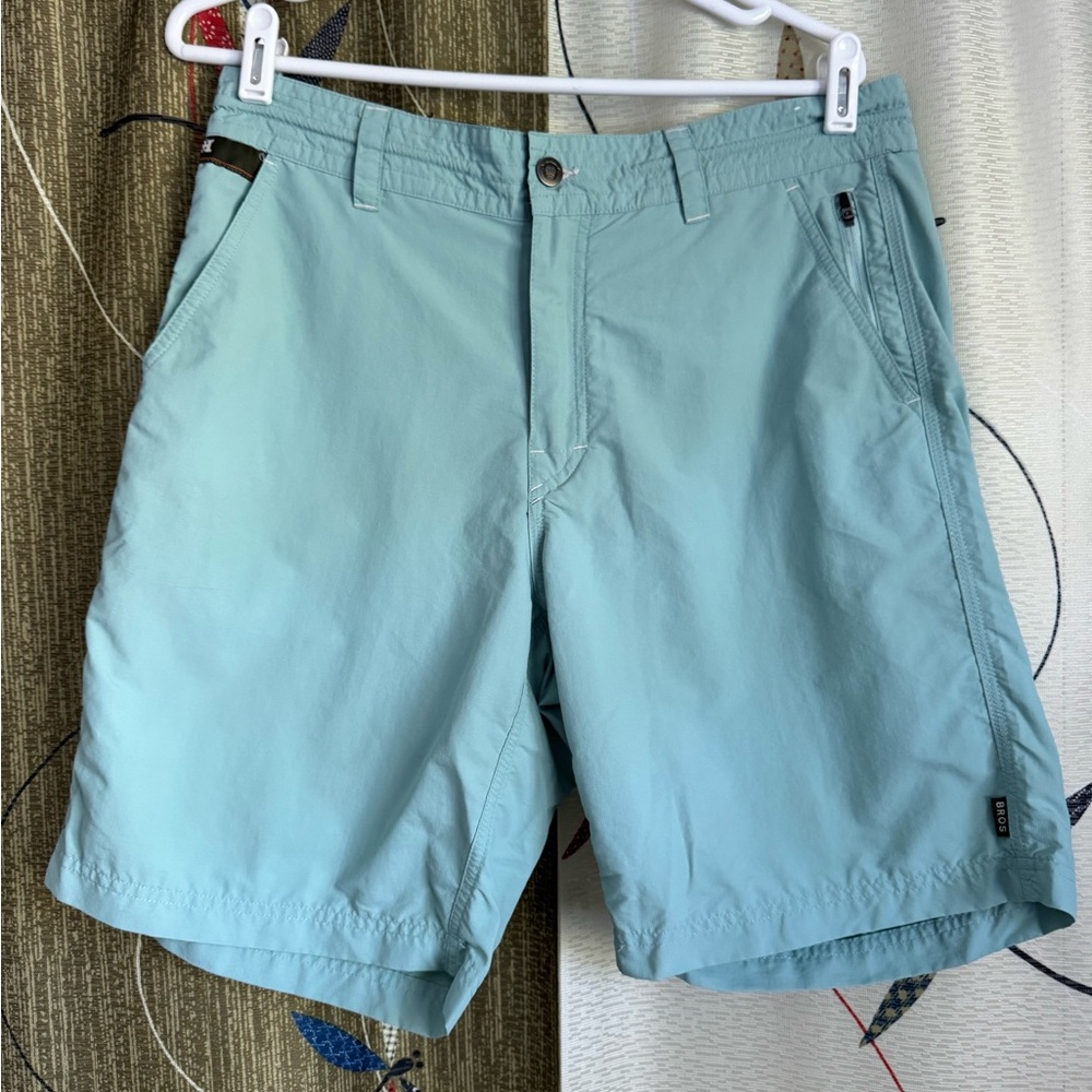 Howler Brothers Blue Flat Front Shorts - Sz 33